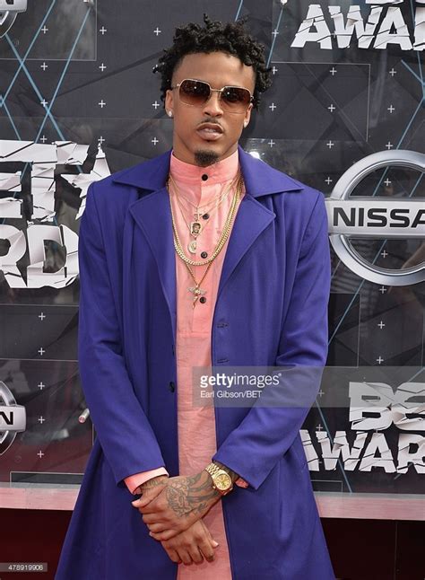 August alsina at BET awards 2015 